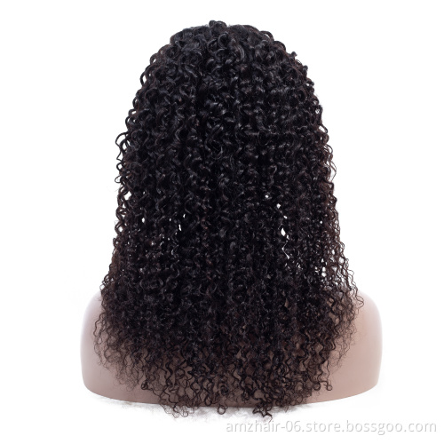 Real Virgin Human Hair Raw Vietnamese Lace Closure Wigs Kinky Curly 5X5 Wholesale Virgin Remy Closure Swiss Lace Human Hair Wigs